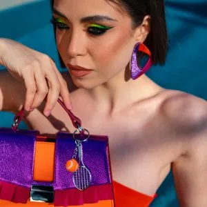 Yuna Grand - Lila-fukszia-narancs